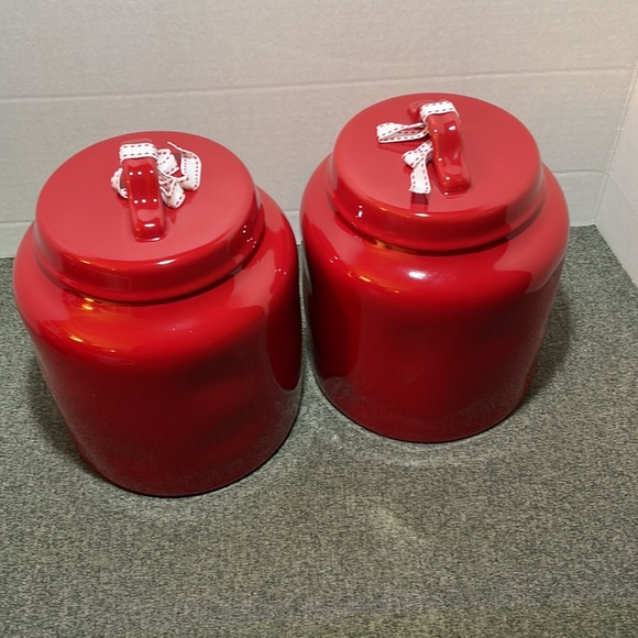 Rae Dunn Christmas Canister Set - Picture 2 of 5